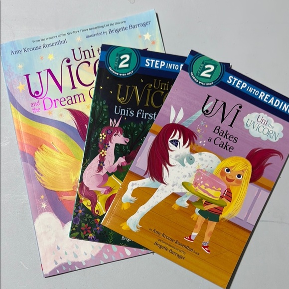 BUNDLE of 3 | Uni the Unicorn Books | paperback - Picture 1 of 7